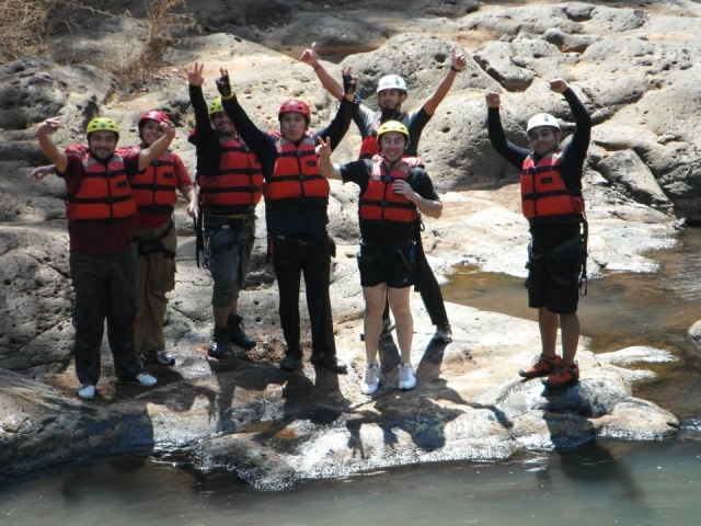 Diversion en el cañon